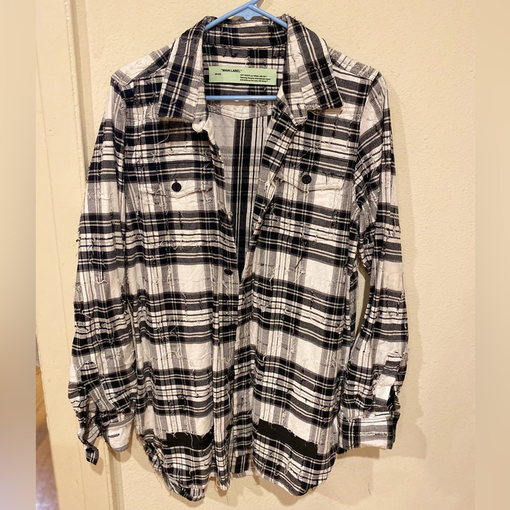 Off White Authentic Original Button Down Shirt. S… - image 1
